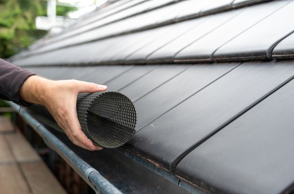 Gutter Mesh Installation in Carmel